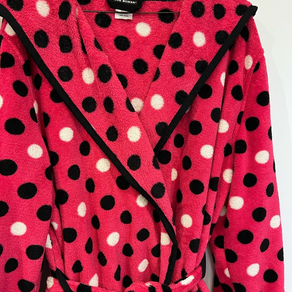 Joe Boxer Fleece Robe - Picture 3 of 4